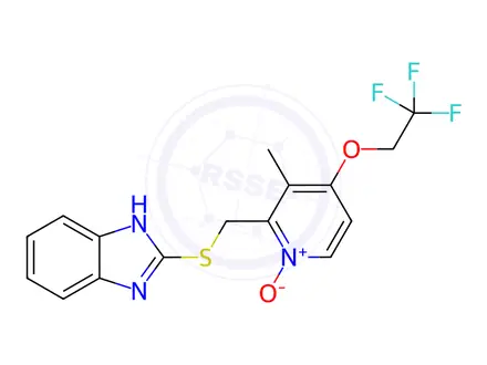 Chemical structure of lansoprazole Impurity G