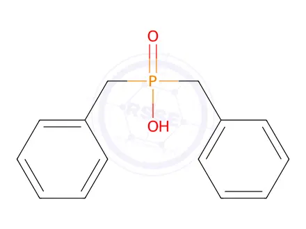 Chemical structure of Dibenzylphosphinic acid