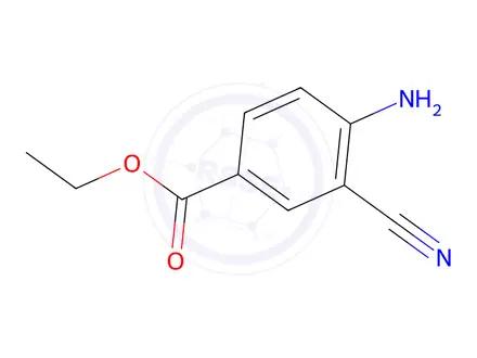 Chemical structure of Ethyl 4-amino-3-cyanobenzoate