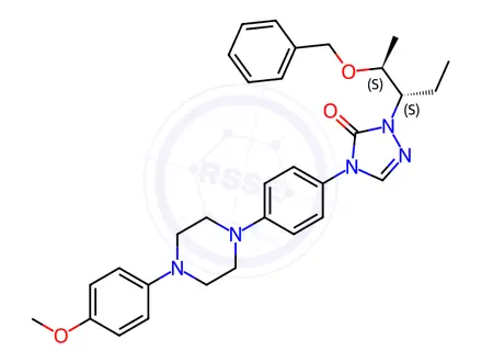 Chemical structure of Posaconazole Impurity 383