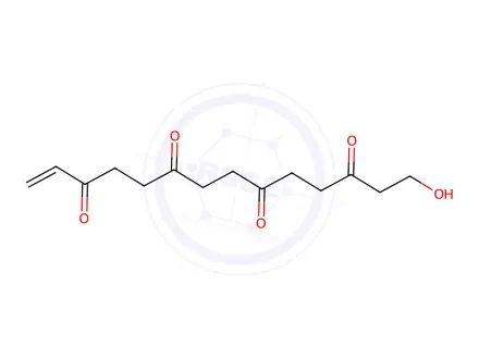 Chemical structure of Quizartinib Metabolite (AC886)