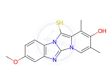 Chemical structure of Esomeprazole Impurity 140