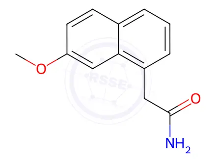 Chemical structure of Agomelatine Impurity 91