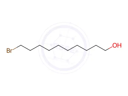 Chemical structure of 10-Bromo-1-decanol