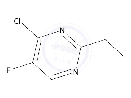 Chemical structure of 4-Chloro-2-ethyl-5-fluoropyrimidine