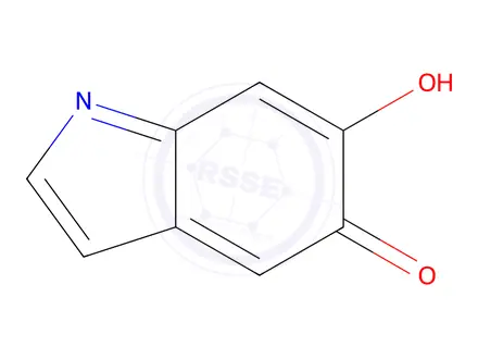 Chemical structure of 6-Hydroxy-5H-indol-5-one