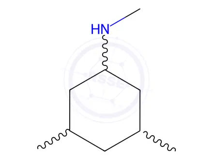 Chemical structure of n,3,5-Trimethylcyclohexan-1-amine
