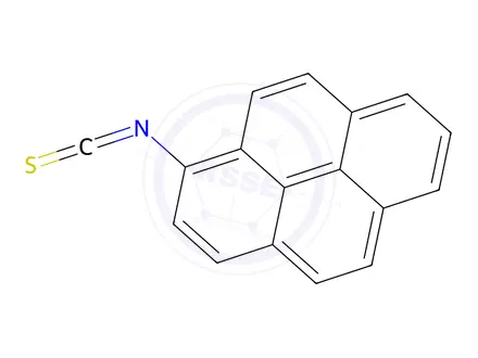 Chemical structure of 1-Pyreneisothiocyanate
