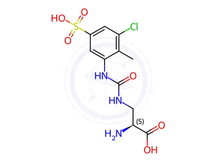 Chemical structure of Upacicalcet