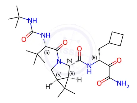 Chemical structure of Boceprevir Impurity 6