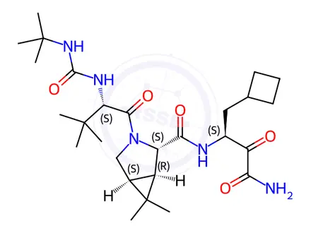 Chemical structure of Boceprevir Impurity 5