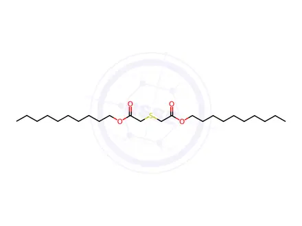 Chemical structure of Didecyl 2,2'-thiodiacetate