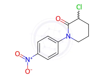 Chemical structure of Apixaban Impurity B