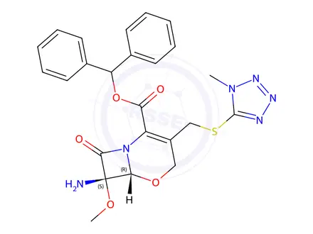 Chemical structure of Latamoxef Impurity 98