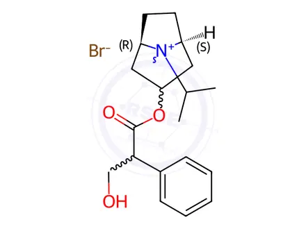 Chemical structure of Ipratropium Bromide