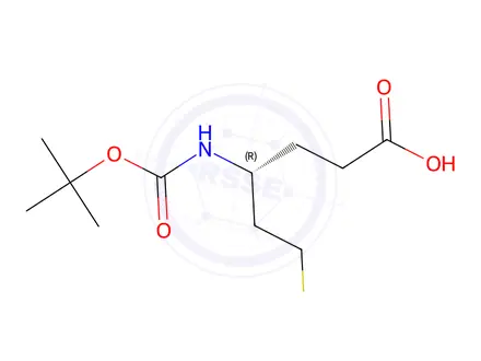 Chemical structure of (R)-Boc-4-amino-6-methylthio-hexanoic acid