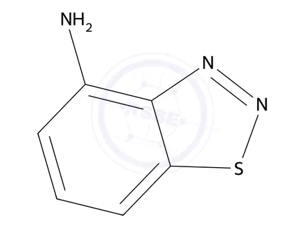 Chemical structure of 4-Amino-1,2,3-benzothiadiazole
