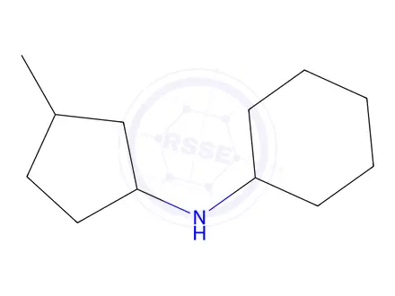 Chemical structure of n-(3-Methylcyclopentyl)cyclohexanamine