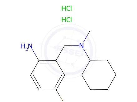 Chemical structure of Bromhexine EP Impurity D (2HCl Salt)