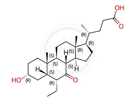 Chemical structure of Obeticholic Acid Impurity 88