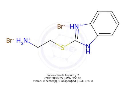 Chemical structure of Fabomotizole Impurity 7
