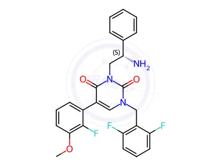 Chemical structure of NBI 42902 Impurity 64