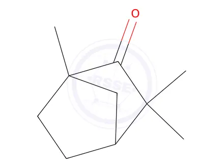 Chemical structure of Fenchone