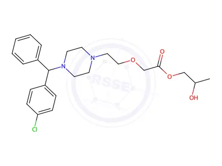 Chemical structure of Levocetirizine Impurity 19