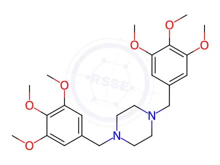Chemical structure of Trimetazidine Impurity 16