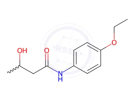 Chemical structure of Bucetin