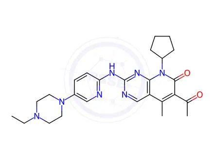 Chemical structure of Palbociclib Impurity 392
