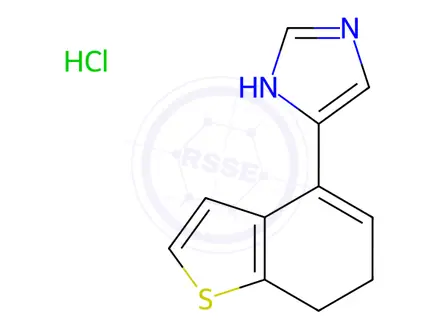 Chemical structure of RWJ-52353 Hydrochloride