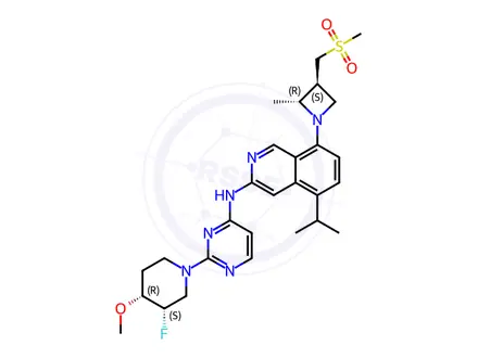 Chemical structure of BLU-945