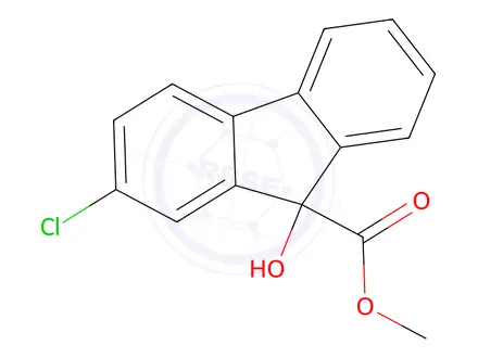 Chemical structure of Chlorflurenol methyl ester