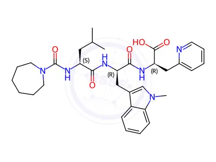 Chemical structure of FR 139317