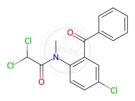 Chemical structure of Diazepam Impurity 29