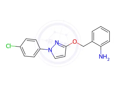 Chemical structure of Pyraclostrobin Impurity 82