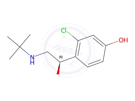 Chemical structure of meluadrine