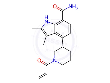 Chemical structure of Elsubrutinib Impurity 24