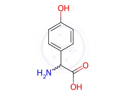 Chemical structure of (4-Hydroxyphenyl)glycine
