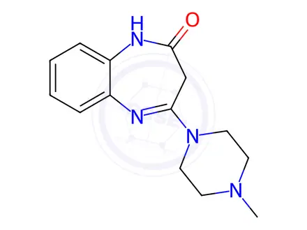 Chemical structure of 4-(4-Methylpiperazin-1-yl)-1,3-dihydro-2H-benzo[b][1,4]diazepin-2-one