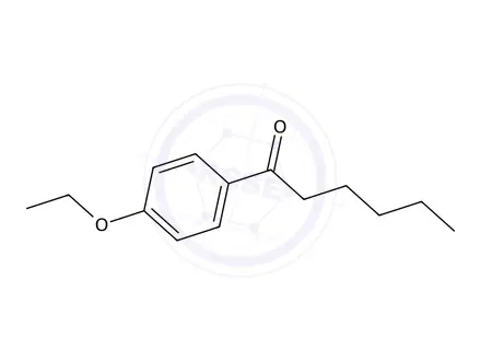 Chemical structure of 1-(4-Ethoxyphenyl)hexan-1-one