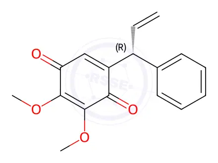 Chemical structure of 3,4-dimethoxydalbergione