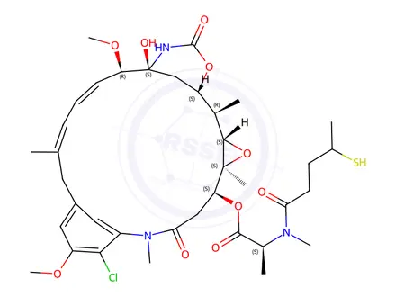 Chemical structure of Maytansinoid DM 3