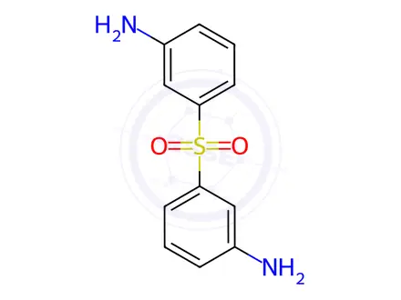 Chemical structure of Dapsone Impurity 43