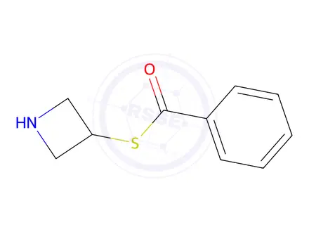 Chemical structure of S-?3-?Azetidinyl benzenecarbothioate