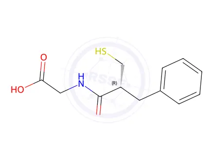 Chemical structure of R-Thiorphan