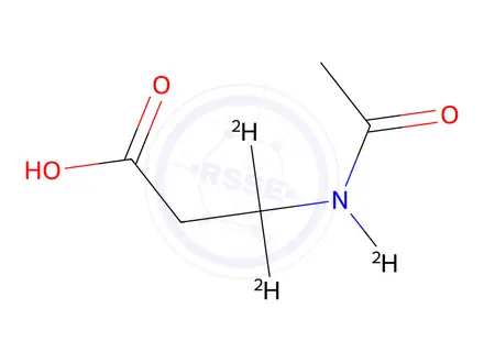 Chemical structure of N-Acetyl-β-alanine-d3