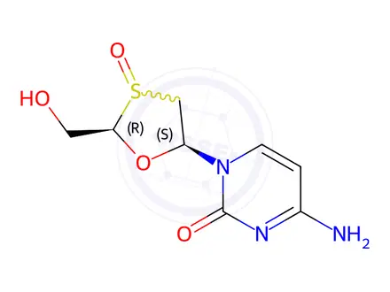 Chemical structure of Lamivudine S-Oxide