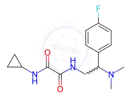 Chemical structure of N1-Cyclopropyl-N2-(2-(dimethylamino)-2-(4-fluorophenyl)ethyl)oxalamide